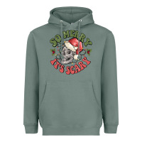 Sage so merry it's scary Heavyweight Hoodie - MaliasSmallBusiness
