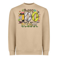 Mushroom happy 100 day of school Heavyweight Sweatshirt - RacoonDesign