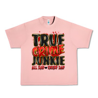 Salmon true crime junkie all day every day Urban Heavy Tee - JahusDesignShop