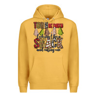 Mustard torn between looking like a snack and eating one christmas cake Premium Hoodie - Jasminsmagicworld