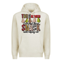 Oatmeal Heather torn between looking like a snack and eating one christmas cake Premium Hoodie - Jasminsmagicworld