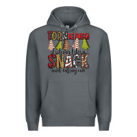 Rock torn between looking like a snack and eating one christmas cake Premium Hoodie - Jasminsmagicworld
