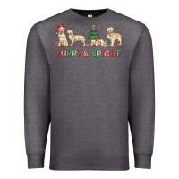 Charcoal Heather furry and bright Premium Sweatshirt - MaliasSmallBusiness