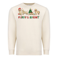 Sandshell furry and bright Premium Sweatshirt - MaliasSmallBusiness