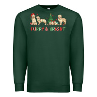 Sports Green furry and bright Premium Sweatshirt - MaliasSmallBusiness