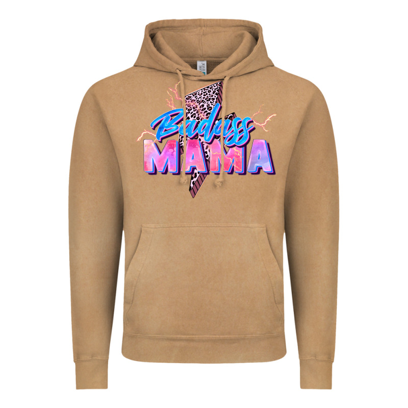 Badass Mama Vintage Hoodie by Zillion Design Studio | Teevron