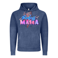 Vintage Denim badass mama Vintage Hoodie - Zillion Design Studio