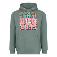 Sage teach like a boss Heavyweight Hoodie - NancyCooperArtShop