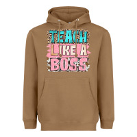 Toasted Coconut teach like a boss Heavyweight Hoodie - NancyCooperArtShop