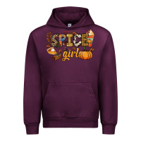 Mauve Wine Spice girl Urban Hoodie - NancyCooperArtShop