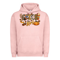 Pigment Salmon Spice girl Urban Hoodie - NancyCooperArtShop