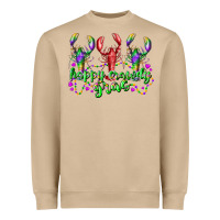 Mushroom happy crawdy gras Heavyweight Sweatshirt - RacoonDesign