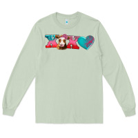 Matcha xoxo guarnsey cow Long Sleeve Tee - AdoDesignShop