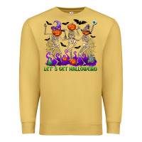 Antique Gold let s get halloweird Premium Sweatshirt - NancyCooperArtShop
