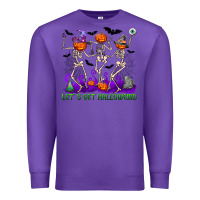 Purple let s get halloweird Premium Sweatshirt - NancyCooperArtShop