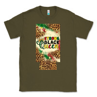 Army Green strong black queen 12 oz can cooler (slim) Classic Tee - Artiststas