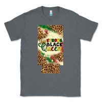 Charcoal Heather strong black queen 12 oz can cooler (slim) Classic Tee - Artiststas
