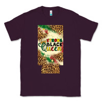Plum strong black queen 12 oz can cooler (slim) Classic Tee - Artiststas
