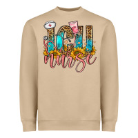 Mushroom icu nurse Heavyweight Sweatshirt - FaDigitalArtStudio