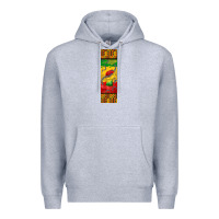 Heather Grey juneteenth pen wrap Premium Hoodie - BarkalooDesign