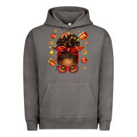 Pigment Tornado christmas afro messy bun Urban Hoodie - texasbilliewilder