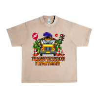 French Oak transportation department Urban Heavy Tee - AdoDesignShop