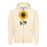 Sandshell giganteus sunflower Zipper Hoodie - LillyAllenDesigns