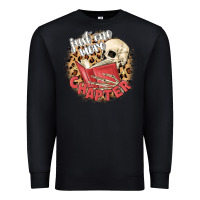Black just one more chapter Premium Sweatshirt - MaliasSmallBusiness