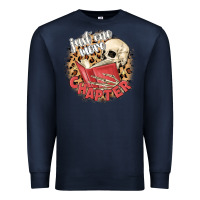 Navy just one more chapter Premium Sweatshirt - MaliasSmallBusiness