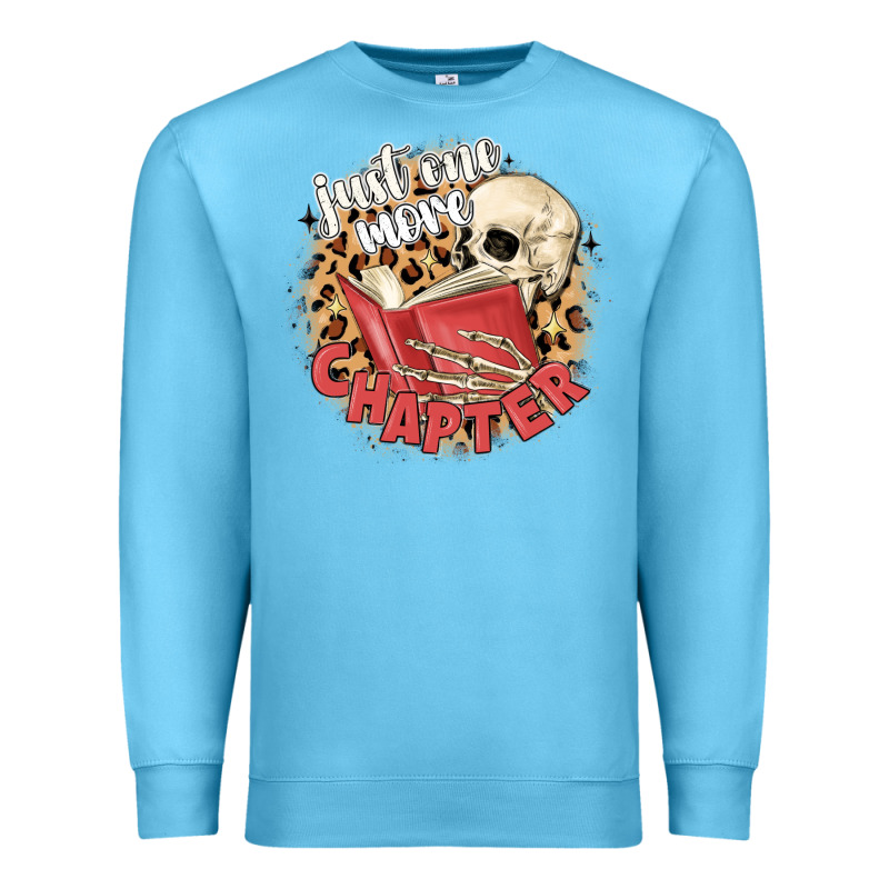 Just One More Chapter Premium Sweatshirt by MaliasSmallBusiness | Teevron