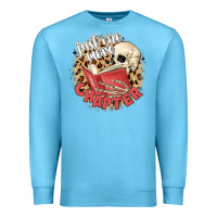 Ocean Blue just one more chapter Premium Sweatshirt - MaliasSmallBusiness