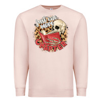 Pale Pink just one more chapter Premium Sweatshirt - MaliasSmallBusiness