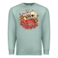 Seafoam just one more chapter Premium Sweatshirt - MaliasSmallBusiness