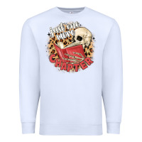 White just one more chapter Premium Sweatshirt - MaliasSmallBusiness