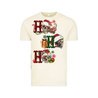 Vintage Arctic ho ho ho skull Vintage Tee - FaDigitalArtStudio