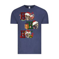 Vintage Denim ho ho ho skull Vintage Tee - FaDigitalArtStudio