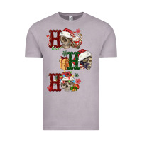 Vintage Zinc ho ho ho skull Vintage Tee - FaDigitalArtStudio