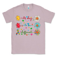 Lilac It's Okay To Be Different Classic Tee - CowhideDigitalArt