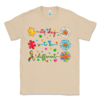 Mushroom It's Okay To Be Different Classic Tee - CowhideDigitalArt