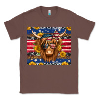 Chestnut 4th of july longhaired cow tumbler Classic Tee - Jasminsmagicworld