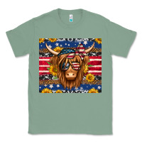 Sage 4th of july longhaired cow tumbler Classic Tee - Jasminsmagicworld