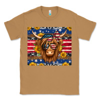 Toasted Coconut 4th of july longhaired cow tumbler Classic Tee - Jasminsmagicworld