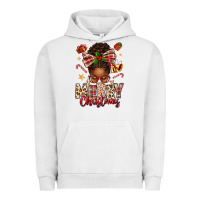 Pigment Lunar Rock merry christmas afro messy bun Urban Hoodie - texasbilliewilder