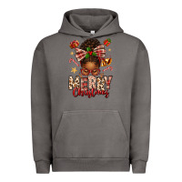 Pigment Tornado merry christmas afro messy bun Urban Hoodie - texasbilliewilder