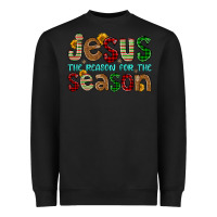 Black jesus the reason for the season Heavyweight Sweatshirt - FaDigitalArtStudio