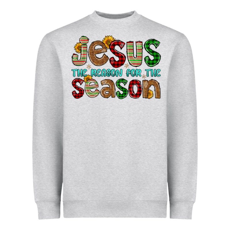 Jesus The Reason For The Season Heavyweight Sweatshirt by FaDigitalArtStudio | Teevron