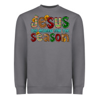 Storm jesus the reason for the season Heavyweight Sweatshirt - FaDigitalArtStudio