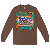 Chestnut american babe Long Sleeve Tee - Artiststas