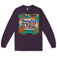 Plum american babe Long Sleeve Tee - Artiststas