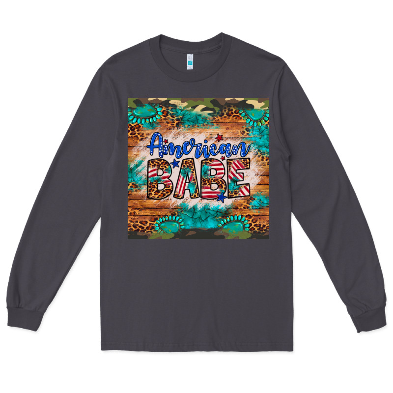 American Babe Long Sleeve Tee by Artiststas | Teevron
